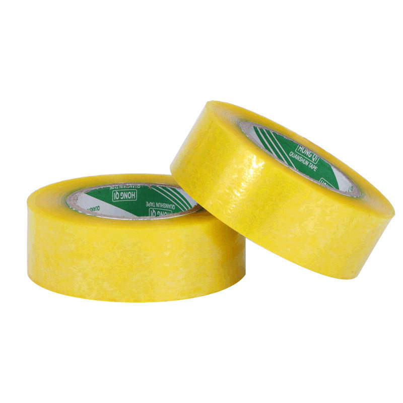 Transparent sealing tape bandwidth 4.5*2.5 express packing tape beige sealing adhesive factory wholesale