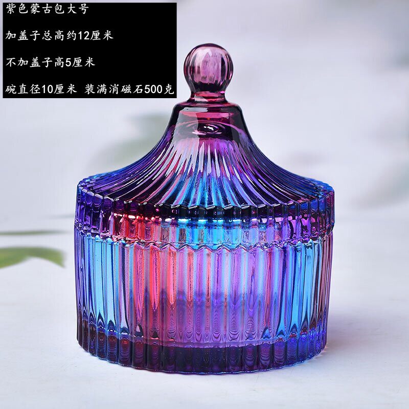 Factory direct natural white crystal gravel ornaments bracelet purification degaussing stone container degaussing bowl jewelry storage box