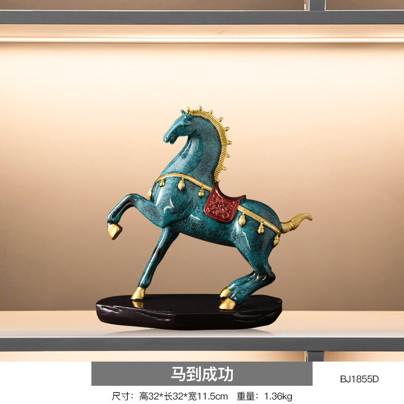 新中式高档酒柜装饰品餐边柜摆件客厅创意家居饰品室内软装装饰