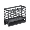 Kitchen Chopsticks Holder Household Draining Transparent Storage Rack for Knife, Fork and Spoon Storage Box for Chopsticks Cage Basket Bucket Wall Hanging