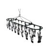 Stainless Steel Socks Holder Dormitory Balcony Multi-head Drying Holder Socks Underwear Underwear Baby Baby Household Hanger