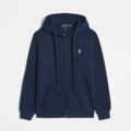Navy blue + green label