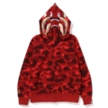 Red gold shark double cap