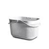 Bathroom Portable Bath Basket Plastic Bath Basket Desktop Storage Frame Washing and Bath Supplies Storage Basket Storage Basket