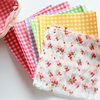 Internet Celebrity Korean Style Spring Outing Cake Baking Paper Plaid Oil Paper Fruit Berry Picnic Sandwich Lunch Paper