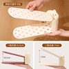 Shoe Cabinet Integrated Shoe Rack Double Layer Adjustable Space Saving Storage Shoe Holder Layered Partition Finishing Shoe Storage Rack