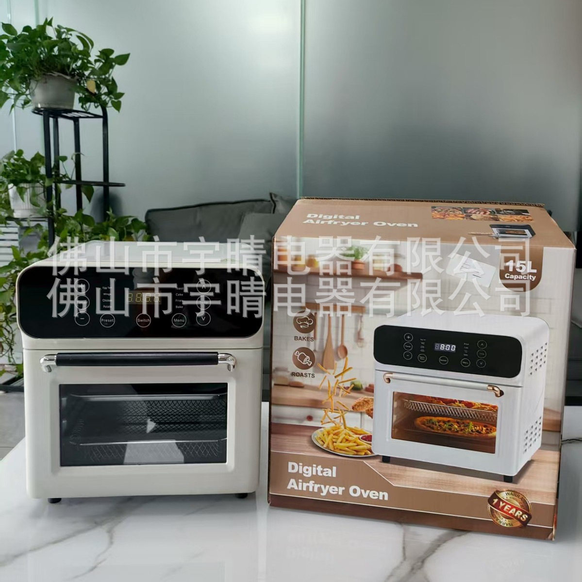 air fryer 新款空气炸锅家用大容量薯条机多功能电炸锅跨境专供