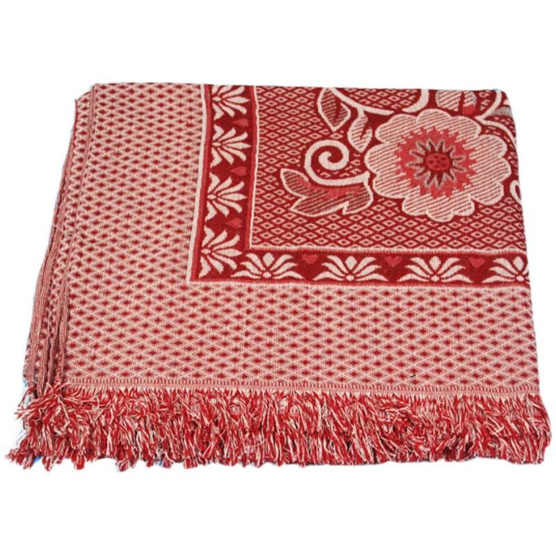 ⭐ Wholesale Bed Sheets, Spring and Autumn Blankets, Old-Fashioned Thread Blankets, Portable Blankets, Sofa Towels, Air-Conditioning Blankets, Five-Color Cotton Old-Fashioned Coarse Cloth^