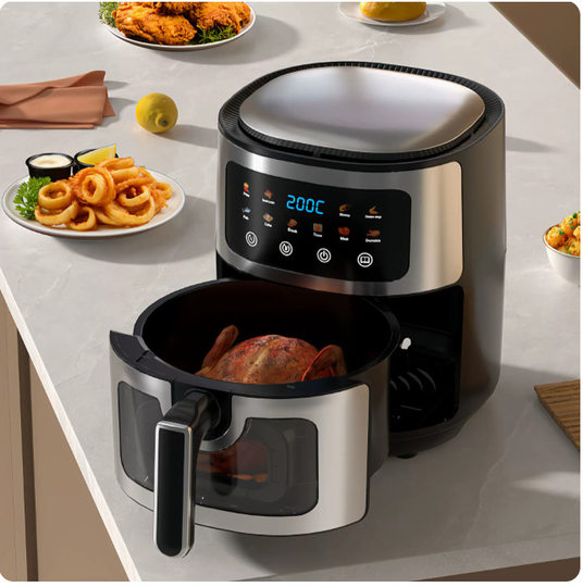 Air fryer household automatic intelligent electric fryer cross-border 110V smokeless potato chips machine foreign trade AirFryer