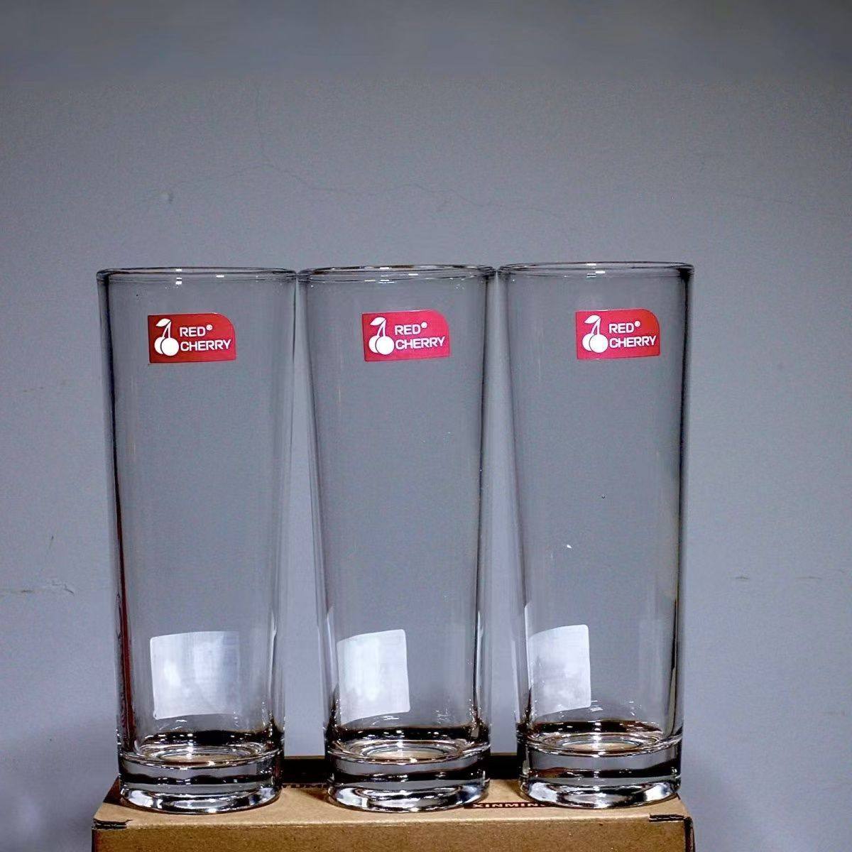 Factory multi-specification hotel restaurant glass cup beverage cup generous simple drinking cup round glass wholesale