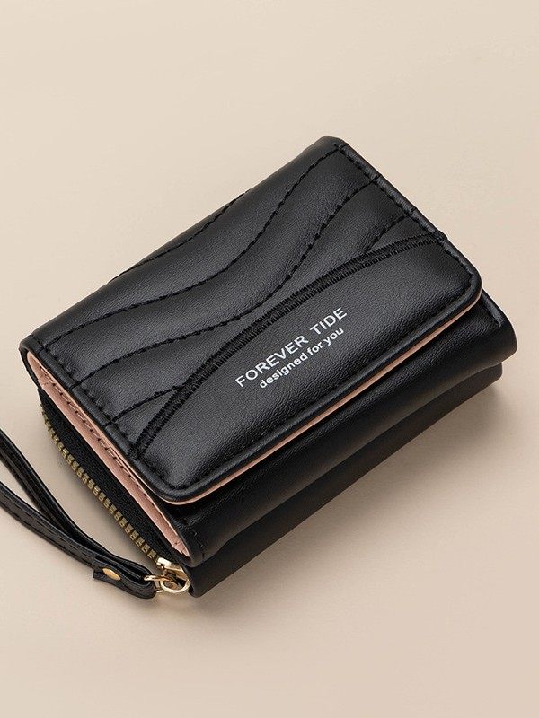 Cross-Border Korean Style Women's Coin Purse New Student Simple Embroidered Clutch Bag Ins Style High-Value Card Holder Wholesale
