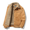 Factory wholesale winter corduroy men's cotton-padded jacket collar casual cotton-padded jacket warm cotton-padded jacket 1852
