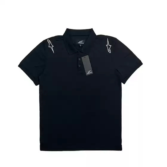 A Star Motorcycle Summer Riding Short-sleeved T-shirt Quick-drying Embroidered Polo Shirt Short-sleeved Motorcycle Riding Suit Commuter Half-sleeved