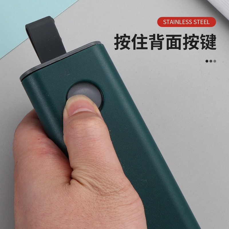 Pull-Out 304 Stainless Steel Portable Cutlery Box Set Spoon Fork Chopsticks Three-Piece Set Student Outdoor Gift