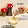 Sealed Jar Candy Jar Grain Storage Jar Kitchen Moisture-Proof Storage Cartoon Mushroom Beans Household Jar