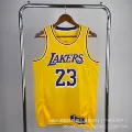 Lakers 23 vintage yellow