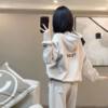 Sportswear Casual Suit Women's Spring and Autumn New Hooded Sweatshirt Loose Slimming Leggings Pants Two-Piece Set