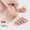 Half-size pad forefoot pad for women, thickened, anti-pain, anti-slip, anti-wear foot high heels pad, soft sponge insole, pure cotton foot pad