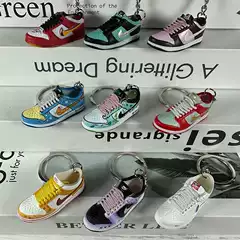 dunk skateboard shoes key chain shoe model pendant bag aj hanging accessories mini basketball shoes key ring jewelry small gifts