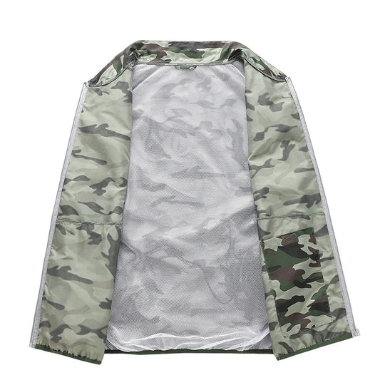 Summer Air Conditioning Clothing Fan Clothing Outdoor Labor Protection Work Clothes Rechargeable Refrigeration Vest Machine Repair Clothing Heatstroke Prevention and Cooling Vest