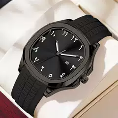Foreign trade hot sale classic AP Baida grenade silicone strap waterproof quartz watch Arabic word sports watch wholesale