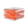 Refrigerator Egg Storage Box, Drawer-Style Fresh-Keeping Box, Kitchen Egg Box, Large Capacity Egg Tray, Sealed for Home Use