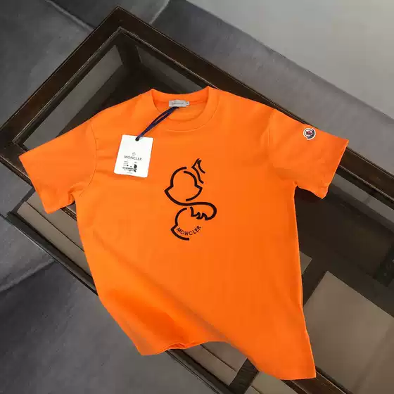 Foreign trade original order cross-border Mongolian men's short sleeve round neck embroidered t-shirt loose Joker men's base shirt factory wholesale