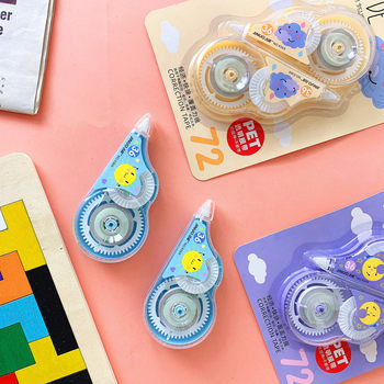 Correction Tape Cartoon Affordable Simple Large-Capacity Correction Tape for Students Compact Portable Correction Tape Correction Tape