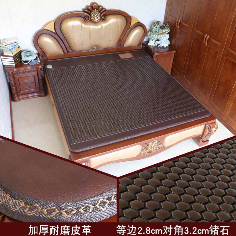 Jade Mattress with Electric Heating, Dual Temperature Control, Tourmaline Far-Infrared Therapy, Health Care, Multifunctional with Germanium Stone