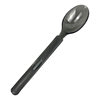 Wholesale disposable spoon thickened long handle plastic spoon tableware spoon high temperature resistant soup spoon dessert restaurant commercial upscale