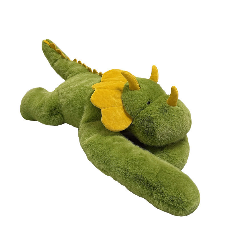 豪伟达背宝恐龙趴姿抱枕树懒毛绒玩具考拉睡觉抱枕娃娃批发