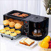 Cross-Border British Standard Oven Bread Maker Multifunctional Household Baking Toaster Electric Coffee Maker Hot-Selling Three-In-One