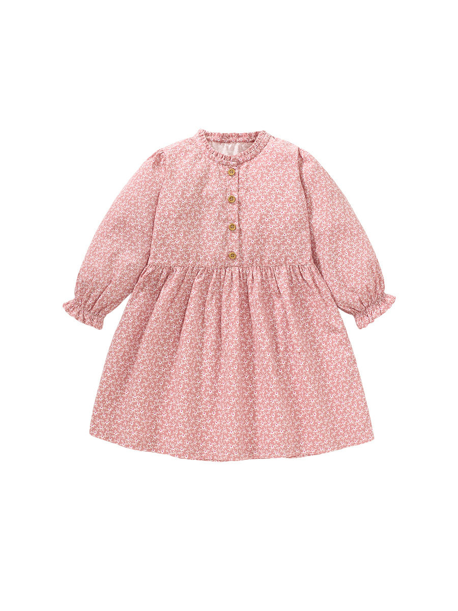Girls' Dress, Autumn Kids' Skirt, New Cotton Long-sleeve Kids' Dress, Princess Dress