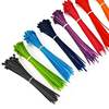 Factory in stock wholesale strong self-locking cable ties color cable ties cold-resistant straps available across the border