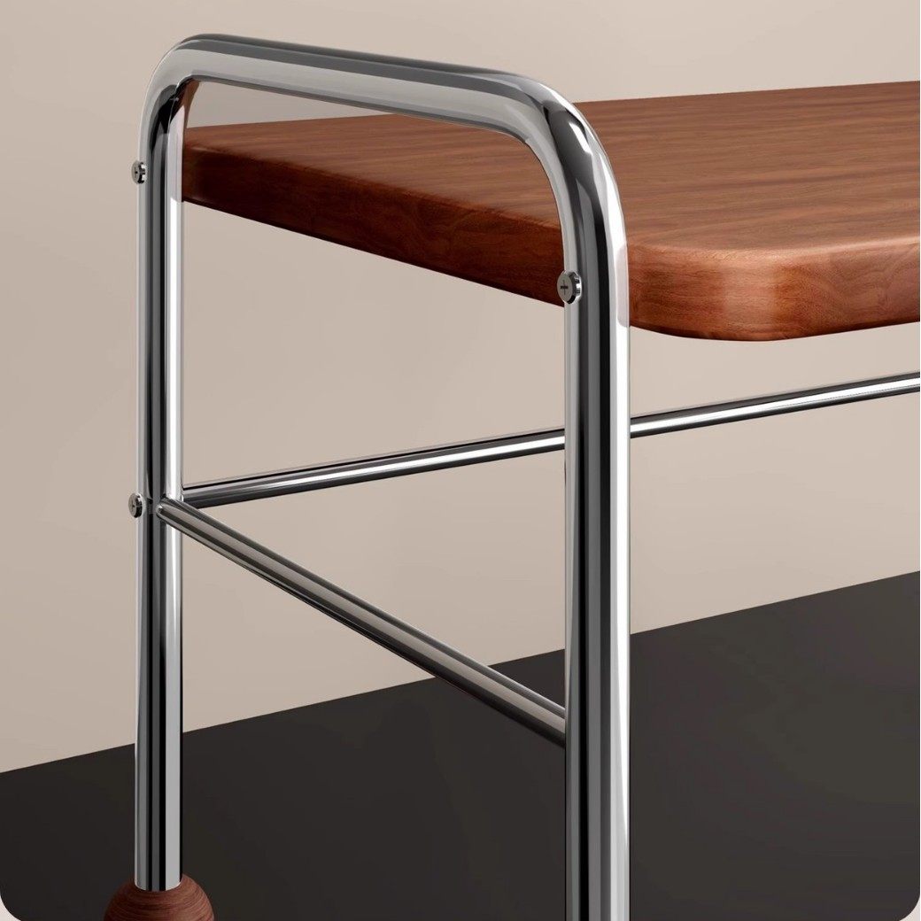 Medieval Style Multifunctional Coffee Machine Microwave Oven Storage Rack Kitchen Rice Cooker Pot Integrated Storage Bracket Countertop Rack