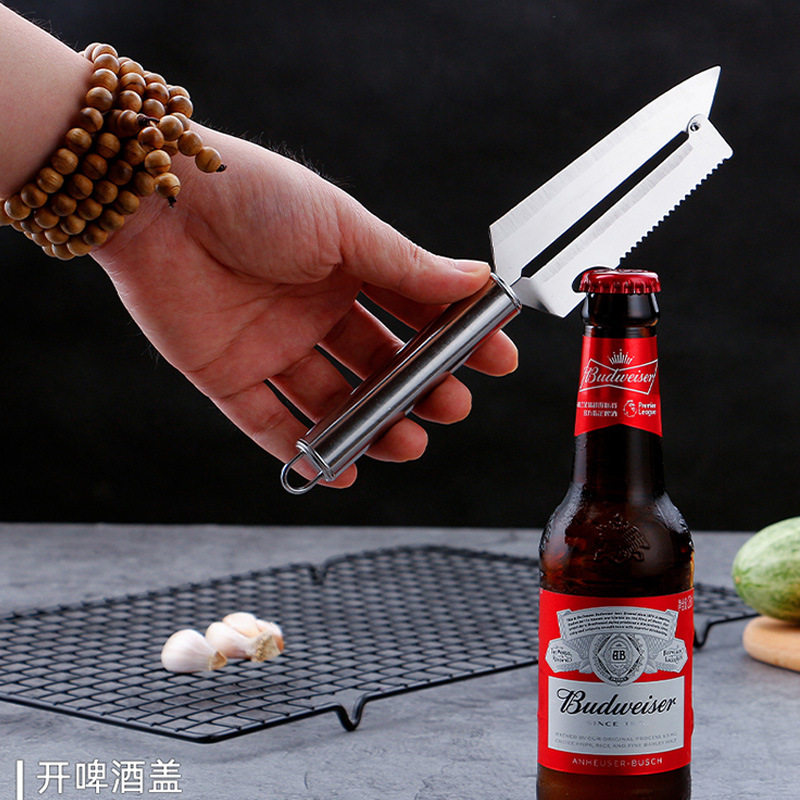 Yangjiang Factory Thickened Stainless Steel Apple Peeler Fruit Knife Multifunctional Melon Planer Multi-purpose Planer Peeler Knife