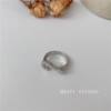 New Korean-Style Question Mark Ring with a Unique Creative Design, Simple and Elegant Geometric Jewelry for Women