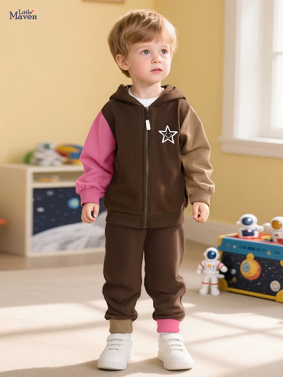 New Kids' Embroidered Set, Autumn Cute Long-Sleeve Outfit