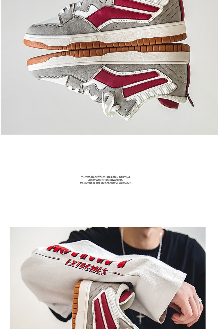 Four Seasons White Shoes Men's Casual All-match Trendy Brand Board Shoes dunk Dexu Sense Skateboard Spring and Autumn plus size Couple 9 O1CN012VnptX1VDYHgZiCq3 !!2217801802619 0 cib