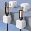 Magnetic suction data cable desktop charging cable Winder storage holder cable clip punch-free cable organizer