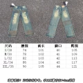 Washed blue [yellow mud dye-11 styles]
