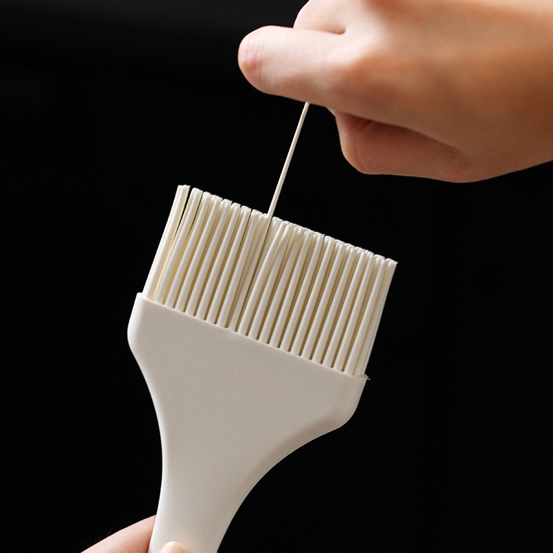 Japanese Silicone Oil Brush Widened Large High Temperature Resistant Sauce Brush Oil Brush Oil Barbecue Brush Oil Tool Food Grade Cross-border