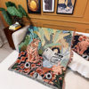 Light Luxury Design Nordic INS Fresh Blanket Cover Blanket Bedside Bedroom Tapestry Distinctive Sofa Blanket Tapestry Cotton Blanket