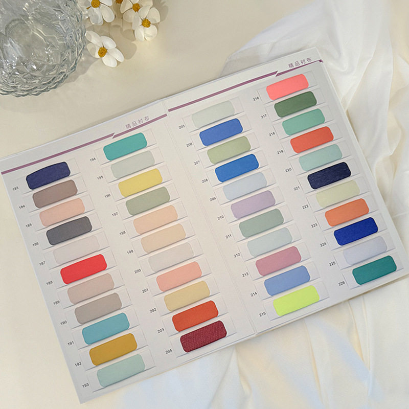 Xiangxing Manufacturer Wholesale 30D Colored Interlining Fabric, Garment Interlining, Adhesive Interlining, Colored Satin Ribbon for Shoes, Hats, and Clothing