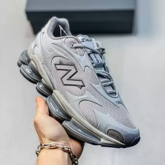 Pure Original Nb2000 Running Shoes, Lightweight and Breathable Mesh Running Shoes, Thick-Soled Heightening Sports Shoes, Daily Work Clothing Shoes for Men and Women