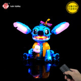 LP building block lighting подходит для светодиодного освещения с дистанционным управлением LEGO Lego Disney серии 43249 Stitch Stitch LED