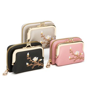 Factory Direct Supply of New Wallet Ins Female Mini Student Coin Purse Large Capacity Accordion Card Holder Women's High-End