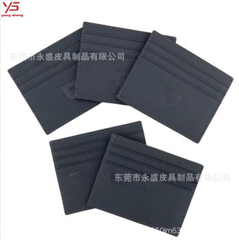 Cross-Border New European and American Style Simple Ultra-Thin Bank Card Holder Exquisite Card Clip Fashionable Wallet Card Holder Custom Lgoo