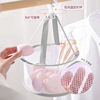 Foldable Mini Clothes Drying Basket for Home Use, Makeup Sponge Storage Mesh Rack, Round Sock Drying Organizer Wholesale