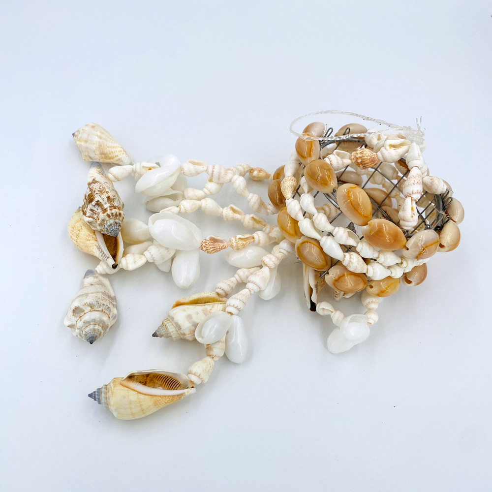 No. 16 Shell Wind Chime Natural Shell Conch Crafts Fashion Home Decoration Seaside Scenic Spot Travel Souvenir